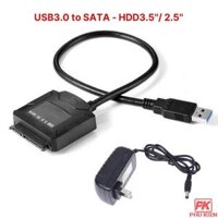 Cáp chuyển USB 3.0 sang SATA đọc ổ cứng 3.5 và 2.5 inch - Phụ Kiện Công Nghệ