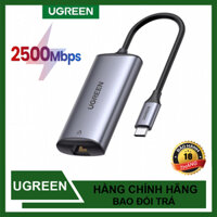 Cáp chuyển USB C sang LAN 2.5Gbps Cao cấp Ugreen 70446 Chính Hãng CM275