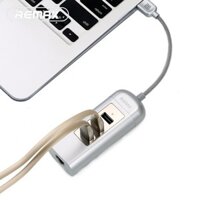 Cáp chuyển USB sang Lan+Hub USB 2.0 Remax RU-U4