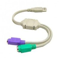Cáp chuyển usb sang ps2 cho chuột và phím