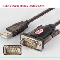 Cáp chuyển USB to COM UNITEK Y-105