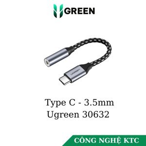 Cáp chuyển USB Type-C sang Audio 3.5mm Ugreen 30632