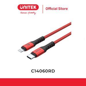 Cáp chuyển USB Type-C sang lightning Unitek C14060RD