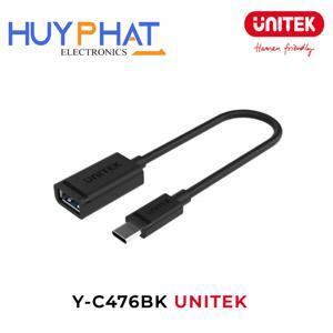 Cáp chuyển USB Type-C sang USB Unitek Y-C476BK