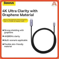 Cáp Chuyển USB Type C Sang HDMI Siêu Nét Baseus High Definition Graphene Type-C to HDMI 4K Adapter Cable - CNSONGANH