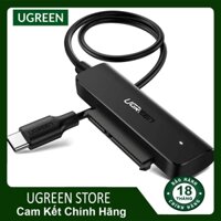 Cáp Chuyển USB Type-C Sang SATA III Ugreen 70610 xịn CM321 (hỗ trợ ổ cứng 2.5 inch HDD SSD)