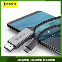 Cáp chuyển USB Type C sang HDMI Baseus hỗ trợ xuất Video 4K - 60Hz từ Smartphone ra TV