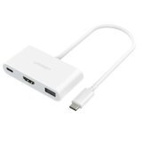 Cáp chuyển USB Type C sang HDMI + USB 3.0 Ugreen 30377 cho Macbook