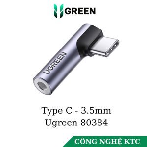 Cáp chuyển USB Type C to 3.5mm Ugreen 80384