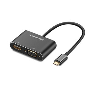 Cáp chuyển USB Type C to HDMI + VGA Ugreen 50738