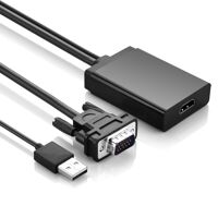 Cáp chuyển VGA ra HDMI tích hợp Audio UGREEN 40213