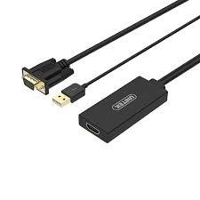 Cáp chuyển VGA + USB sang HDMI Unitek Y-8711