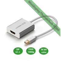 Cáp chuyển Minidisplayport/Thunderbolt sang HDMI 20Cm UGREEN 10401