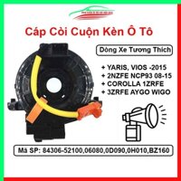 Cáp Còi Cho Xe - YARIS, VIOS -2015, 2NZFE NCP93 08-15, COROLLA, WIGO Mã 84306-52100,06080,0D090,0H010,BZ160