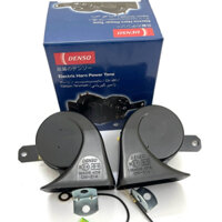Cặp còi sên Dennso 12V dành cho xe máy và ô tô, tương thích với các dòng Wave, Vision, SH, Airblade, Toyota 1 đôi