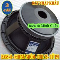 CẶP CỦ LOA BASS 30 RCF NHẬP KHẨU TỪ 190 COIL 75 CAO CẤP - GIÁ 2 CHIẾC