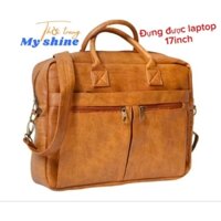 Cặp da laptop 17 inch ,túi da laptop văn phòng công sở sang trọng và  thanh lịch