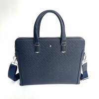 Cặp da nam cao cấp công sở chữ M, túi đựng laptop tài liệu, cặp giáo viên công sở kiểu dáng sang trọng, lịch lãm đi làm