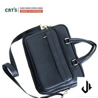 Cặp da nam công sở CNT HQ17 bò lợt thời trang cao cấp - J Shop