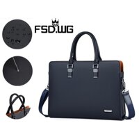 CẶP DA NAM CÔNG SỞ FSD.WG CHÍNH HÃNG, TÚI DA LAPTOP GIÁ RẺ