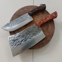 Cặp Dao Chặt Xương, Thái Băm Thịt Sắc Lẹm. Dao Nhật Bãi