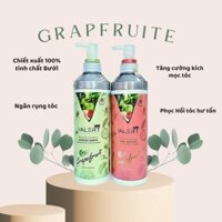 Cặp dầu gội bưởi Valert Grapefruit 850ml