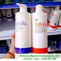 Cặp Dầu Gội Dầu Xả Sasaba Nhật (800ml)