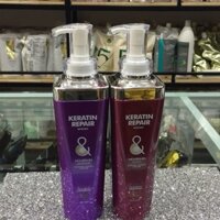Cặp dầu gội keratin (750*2)