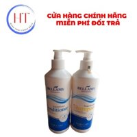 Cặp dầu gội mềm mượt Bellamy 800ml dùng trong salon tóc