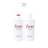 Cặp dầu gội Shiseido Fino Premium Touch Formulated With Beauty Serum