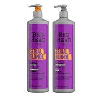 Cặp Dầu Gội Tím Tigi Bed Head Serial Blonde