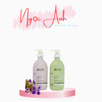 Cặp Dầu Gội Trà Xanh Eillyelsty Greentea , Dầu Thảo Dược Cao Cấp Siêu Mượt Tóc chính hãng