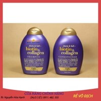 CẶP DẦU GỘI XẢ BIOTIN COLLAGEN OGX 385 ml