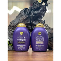 CẶP DẦU GỘI + XÃ BIOTIN COLLAGEN  OGX USA 750ml