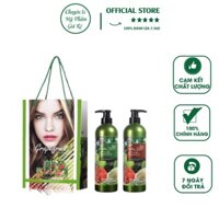Cặp Dầu Gội Xả Bưởi Grapefruit Chống Rụng Tóc Phục Hồi Hư Tổn