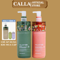 Cặp dầu gội xả bưởi VALERT GRAPEFRUIT 850ml * 2 chống rụng kích mọc tóc phục hồi tóc hư tổn