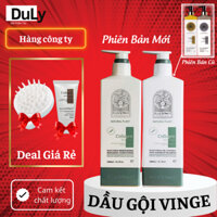 Cặp dầu gội xả Collagen Plus Vinge 1000ML giảm rụng tóc kích mọc tóc phục hồi tóc hư tổn chính hãng