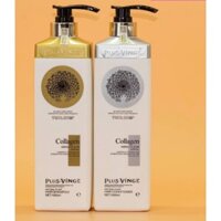 Cặp Dầu Gội Xả Collagen Vinge 1000ML | Giảm Rụng, Kích Mọc, Phục Hồi Tóc Hư Tổn,