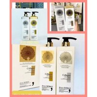 Cặp Dầu Gội Xả Collagen Vinge 1000ML | Giảm Rụng Tóc, Kích Mọc Tóc, Phục Hồi Tóc Hư Tổn | Hàng Chính Hãng