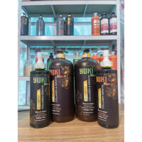 Cặp Dầu Gội Xả Collagen Keratin YUKI 800ml-2000ml | Giảm Rụng Tóc, Kích Mọc Tóc, Phục Hồi Tóc Hư Tổn