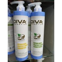 Cặp dầu gội - xả Diva 750ml