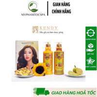 Cặp Dầu Gội Xả Dưỡng Sinh Hương Gừng KENDY 850ml Myphamtocspa