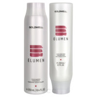 Cặp dầu gội xả Goldwell Elumen Wash Treat dành cho tóc nhuộm màu 250ml/200ml (NEW-2025)