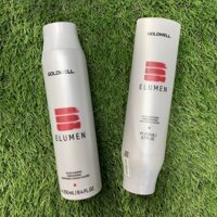 Cặp dầu gội xả Goldwell Elumen Wash Treat dành cho tóc nhuộm màu 250ml/200ml (New)