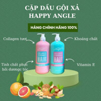 cặp dầu gội xả happy angle