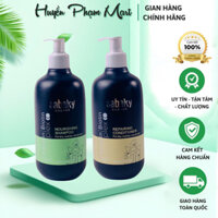 Cặp Dầu Gội Xả Keratin Biotin Sabaky 500ml Lưu Hương Lâu Dành Cho Tóc Khô Xơ Hư Tổn