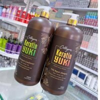 Cặp dầu gội xả Keratin Yuki