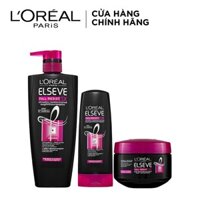 Căp Dầu gội + Xả  Loreal chính hãng từ pháp gội 650ml và xả 325ml