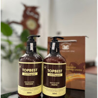Cặp Dầu Gội Xả Mềm Mượt TopBest 800ML