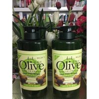 Cặp Dầu Gội Xả Olive 800ml